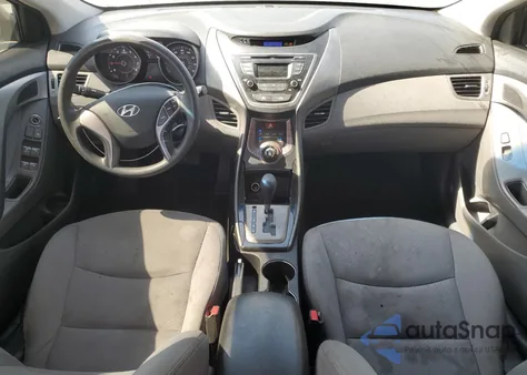 2013 Hyundai Elantra Gls z USA, uszkodzony, nr VIN 5NPDH4AE4DH393862